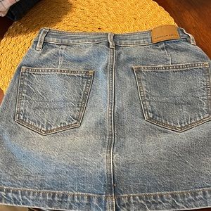 American eagle jean skirt, 000
